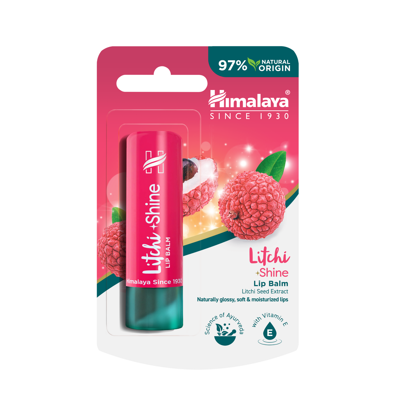 Himalaya Litchi Shine Lip Balm  4.5g-0