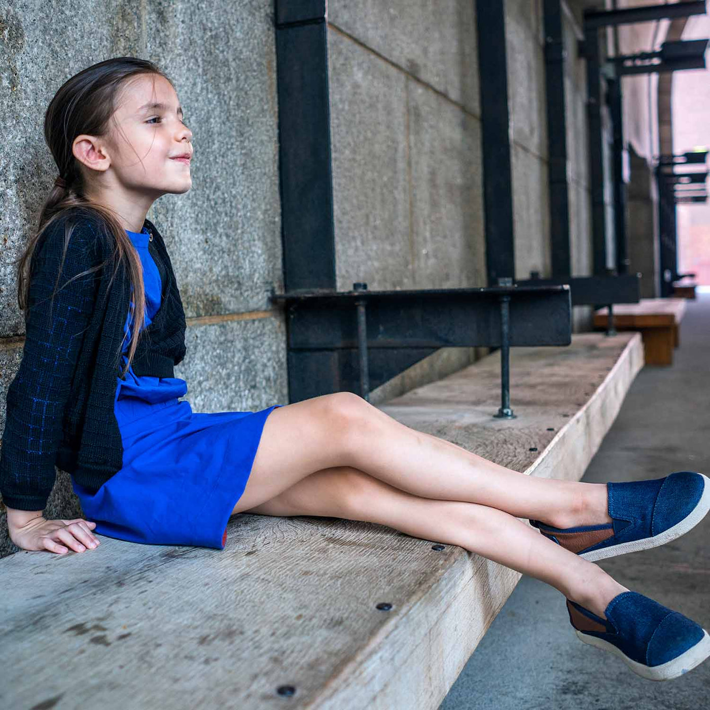 The Bell Skirt — Cobalt