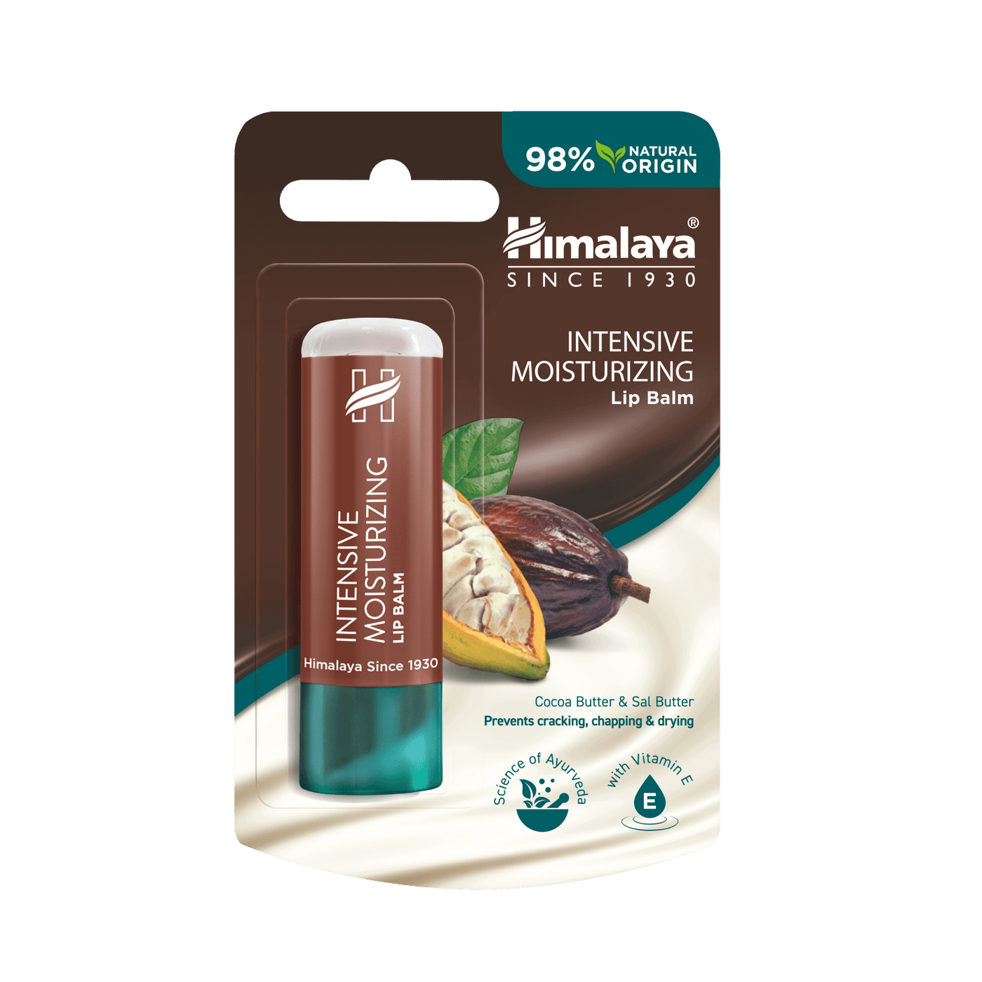 Himalaya Intensive Moisturizing Cocoa Butter Lip Balm - 4.5 g-0