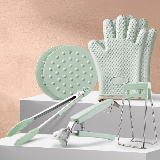 Ensemble d'accessoires de cuisine anti-brûlure