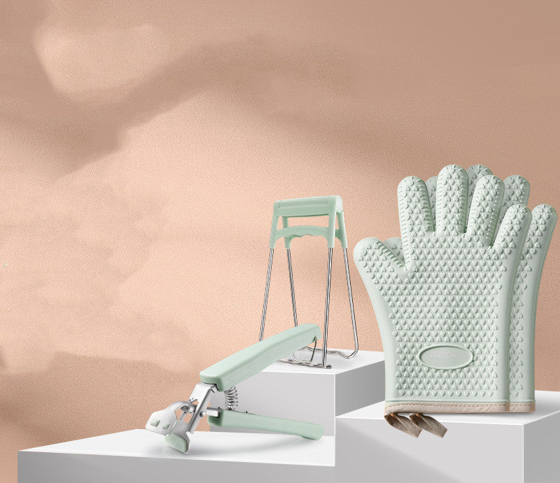 Ensemble d'accessoires de cuisine anti-brûlure