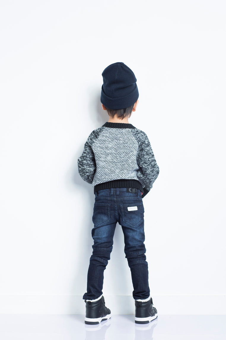 Biker Dark Jeans-3