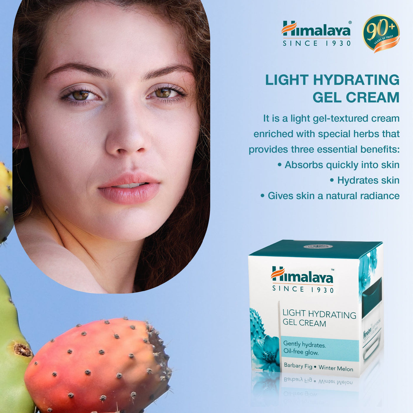 Himalaya Light Hydrating Gel Cream - 50g-1