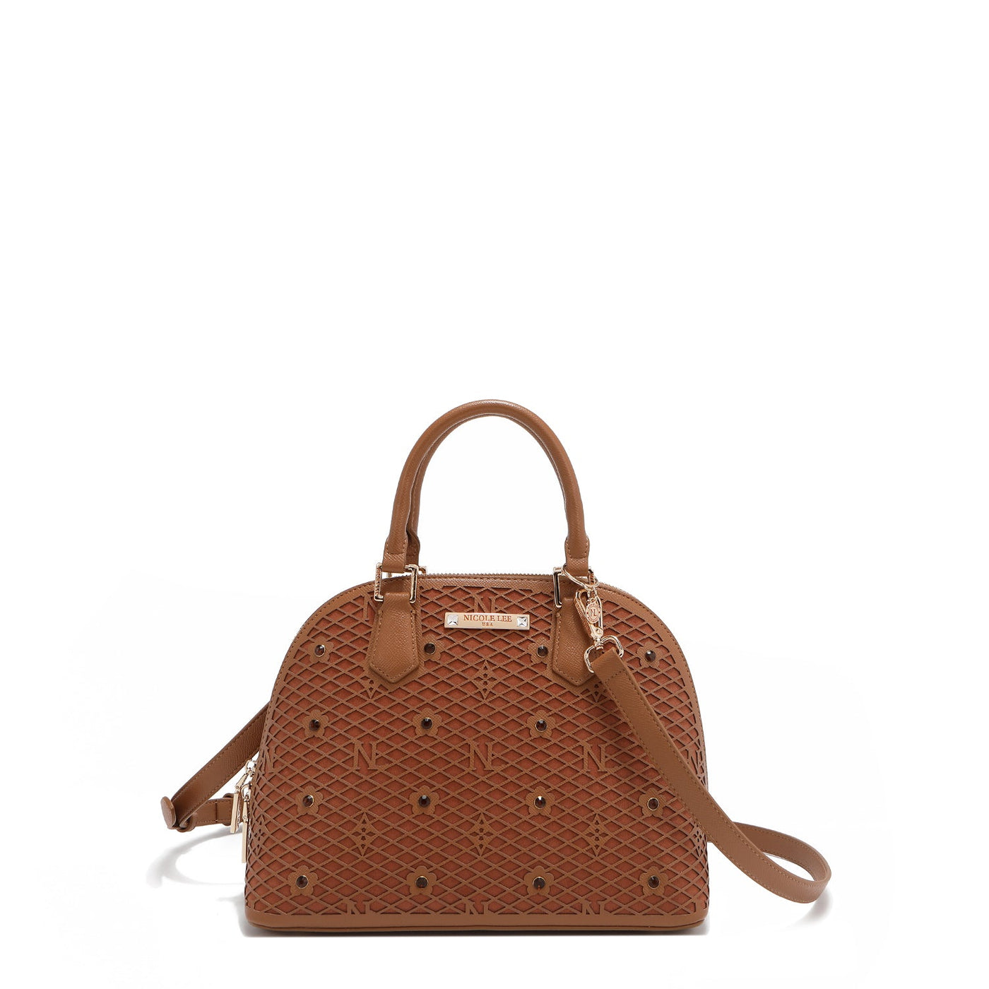 BOLSO DOMO TIPO SATCHEL GRACIE (BROWN)