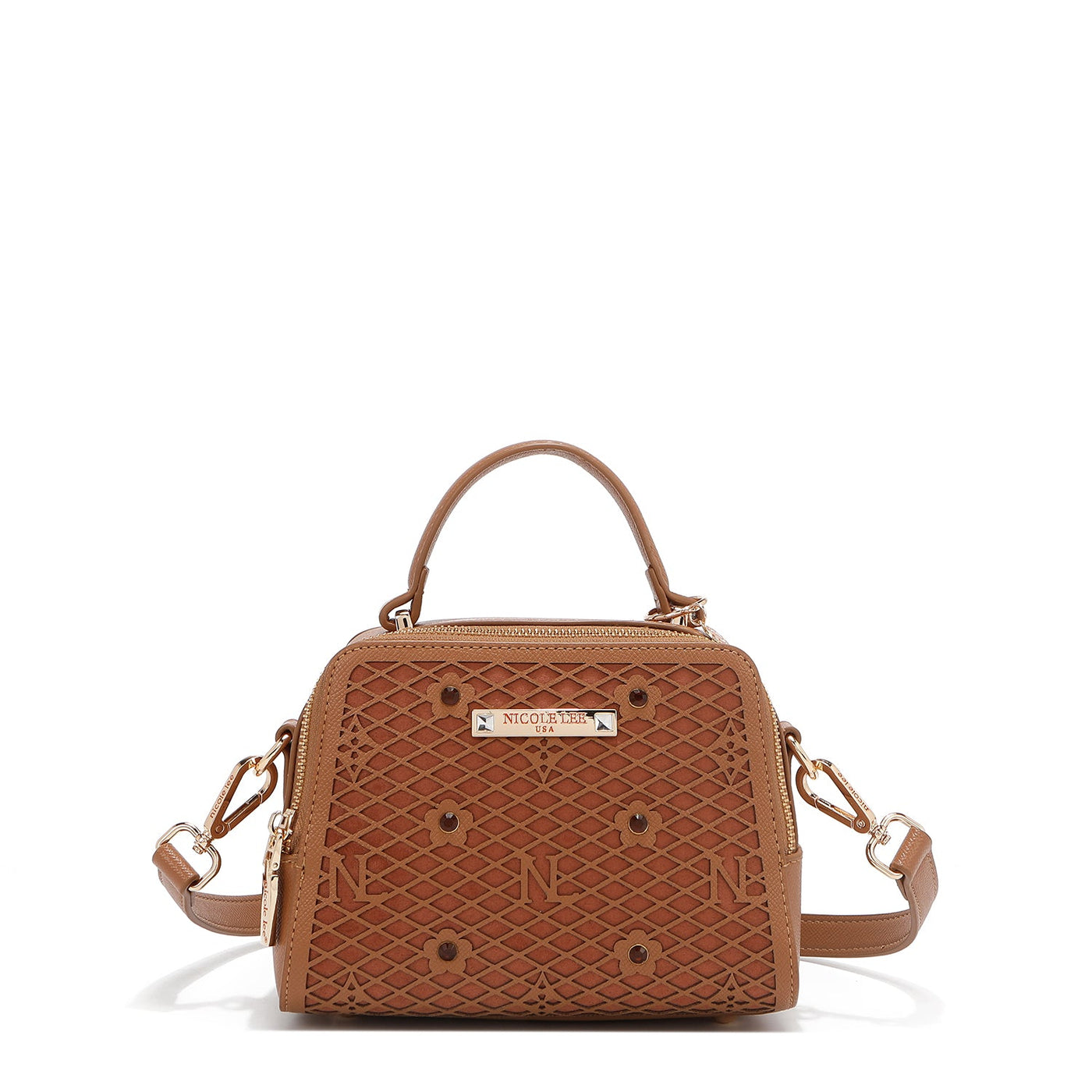 MINI BOLSO DE MANO GRACIE (BROWN)