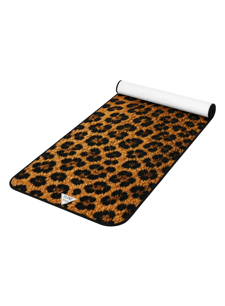 Serviette de yoga Léopard