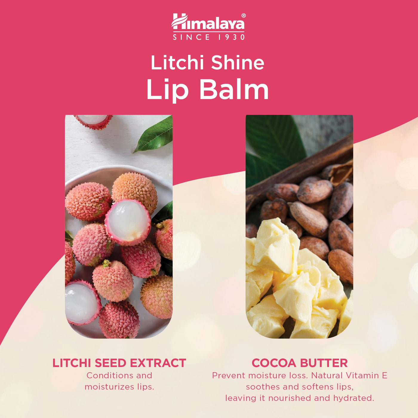 Himalaya Litchi Shine Lip Balm  4.5g-3