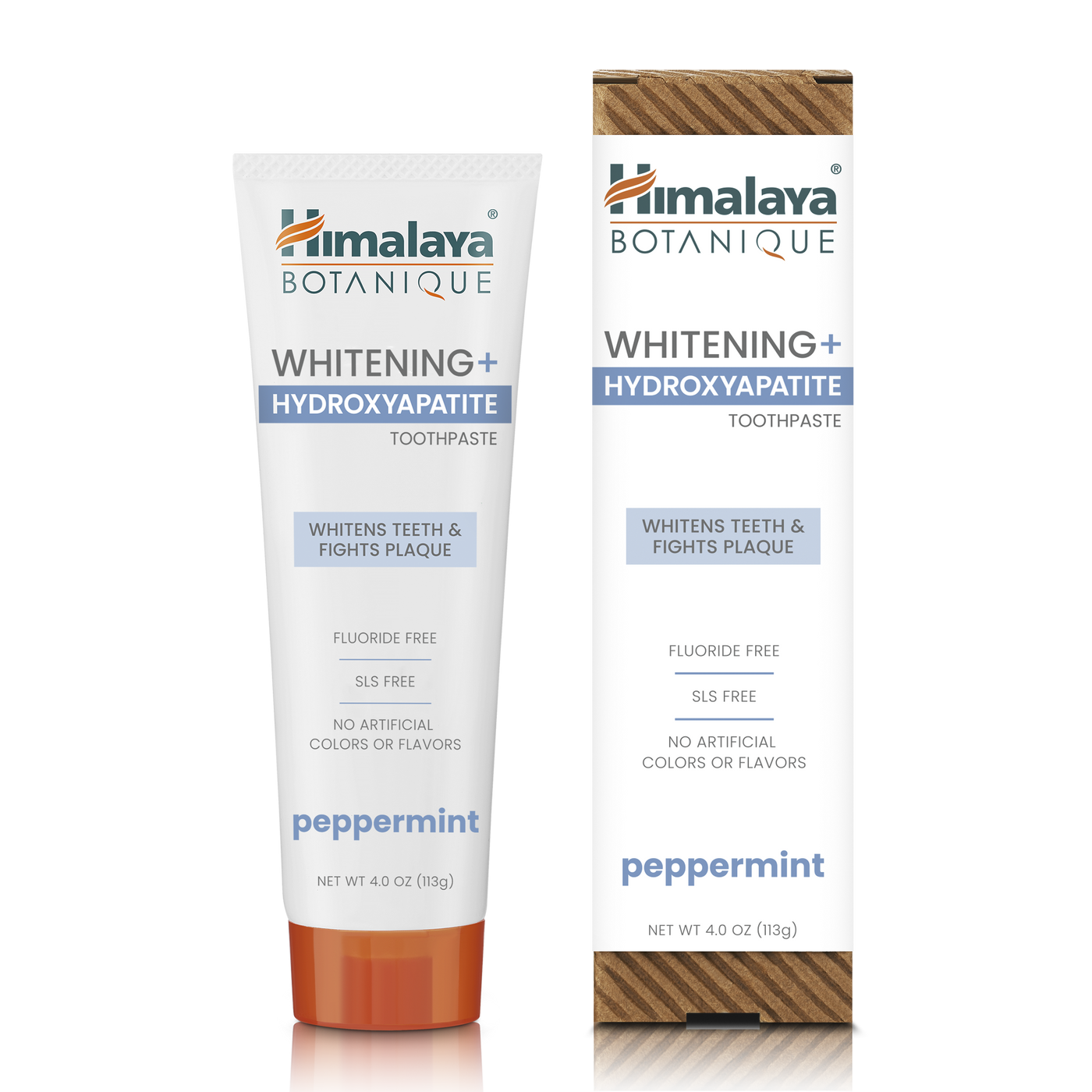 Himalaya Botanique Whitening+ Hydroxyapatite Toothpaste - Peppermint 113g-0