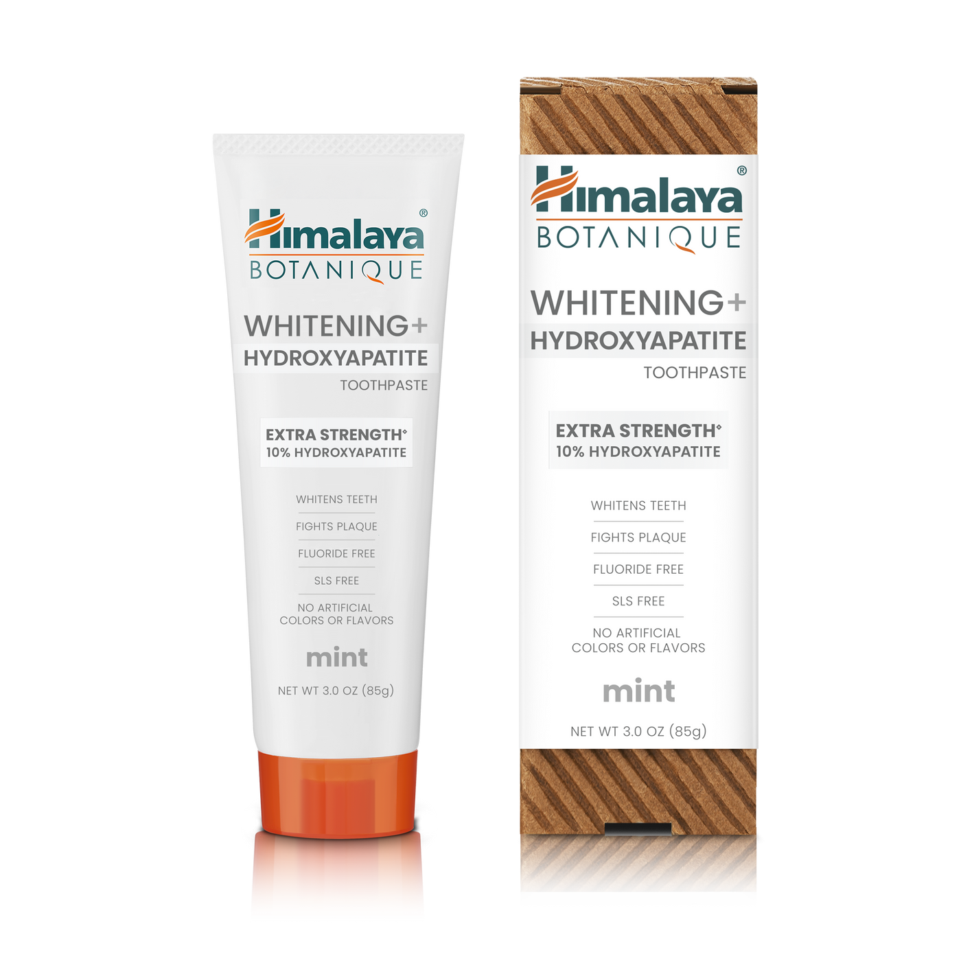 Himalaya Botanique Whitening+ Hydroxyapatite Toothpaste - Extra Strength Mint 85g-0