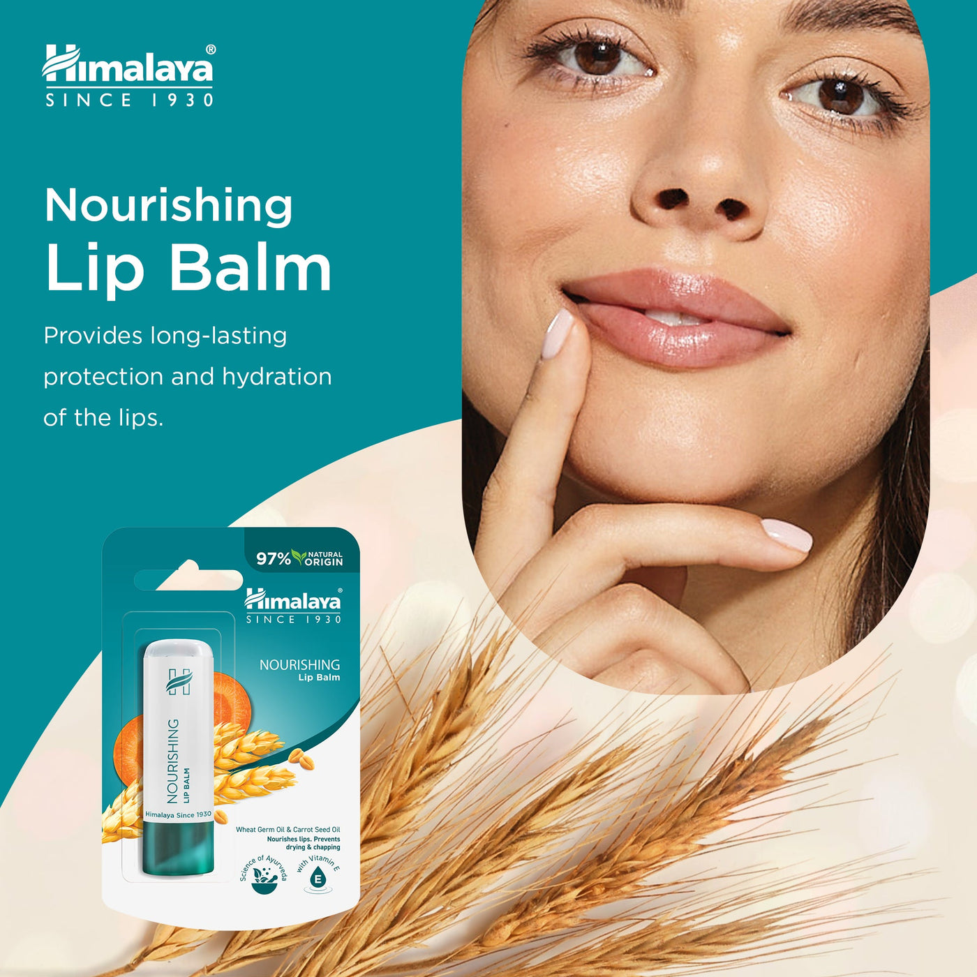 Himalaya Nourishing Lip Balm - 4.5g-1
