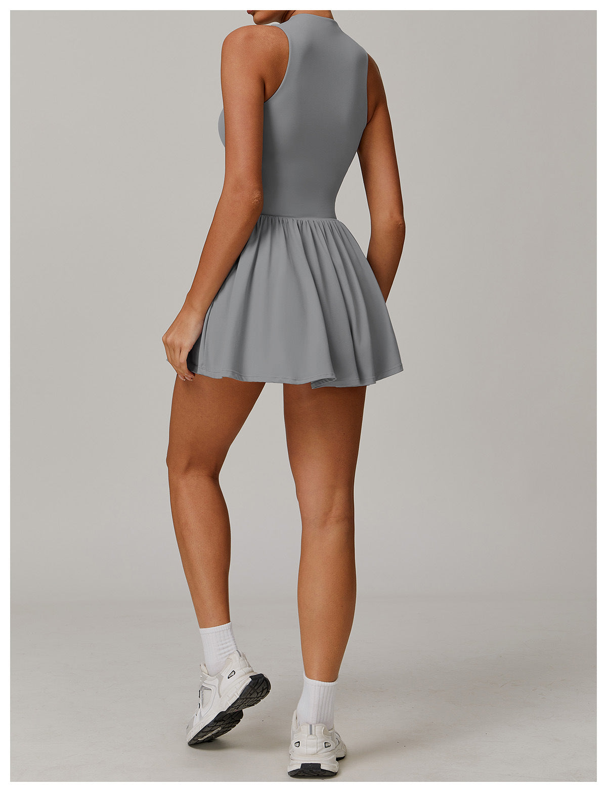 High Neck Tennis Dress-4
