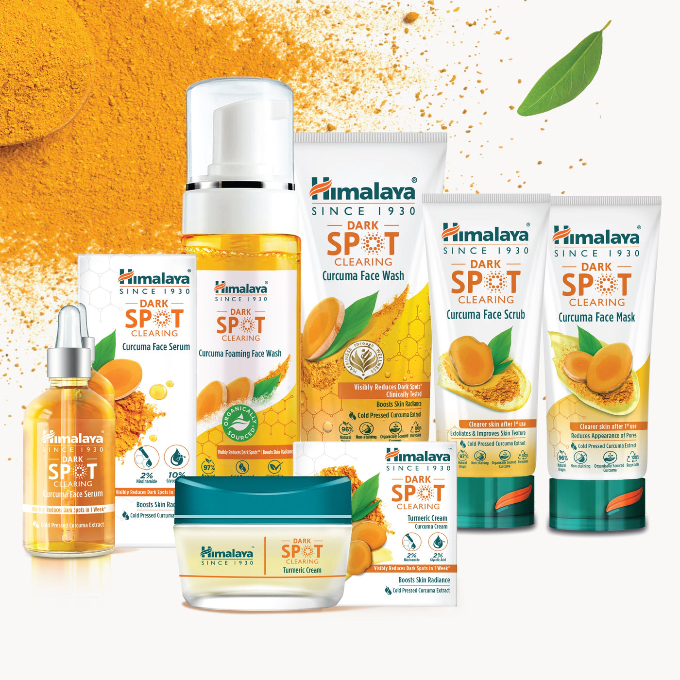 Himalaya Dark Spot Clearing Curcuma Foaming Face Wash-3