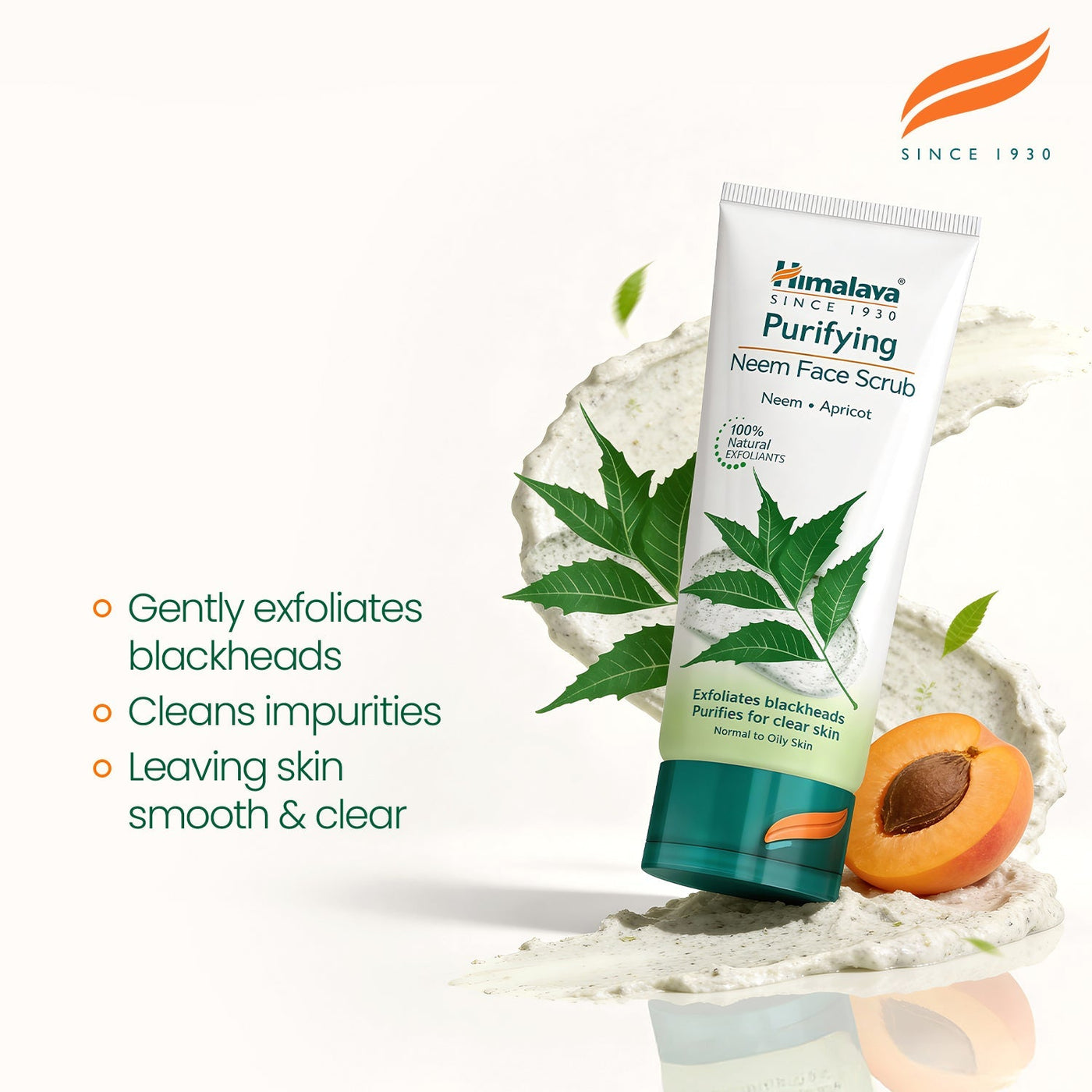 Himalaya Purifying Neem Scrub - 75ml-1