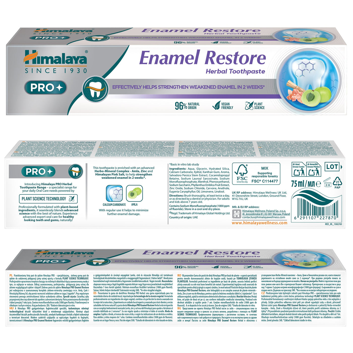 Himalaya PRO Enamel Restore Toothpaste-1