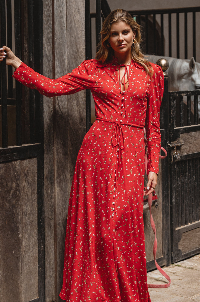 Robe longue à manches longues Poeme