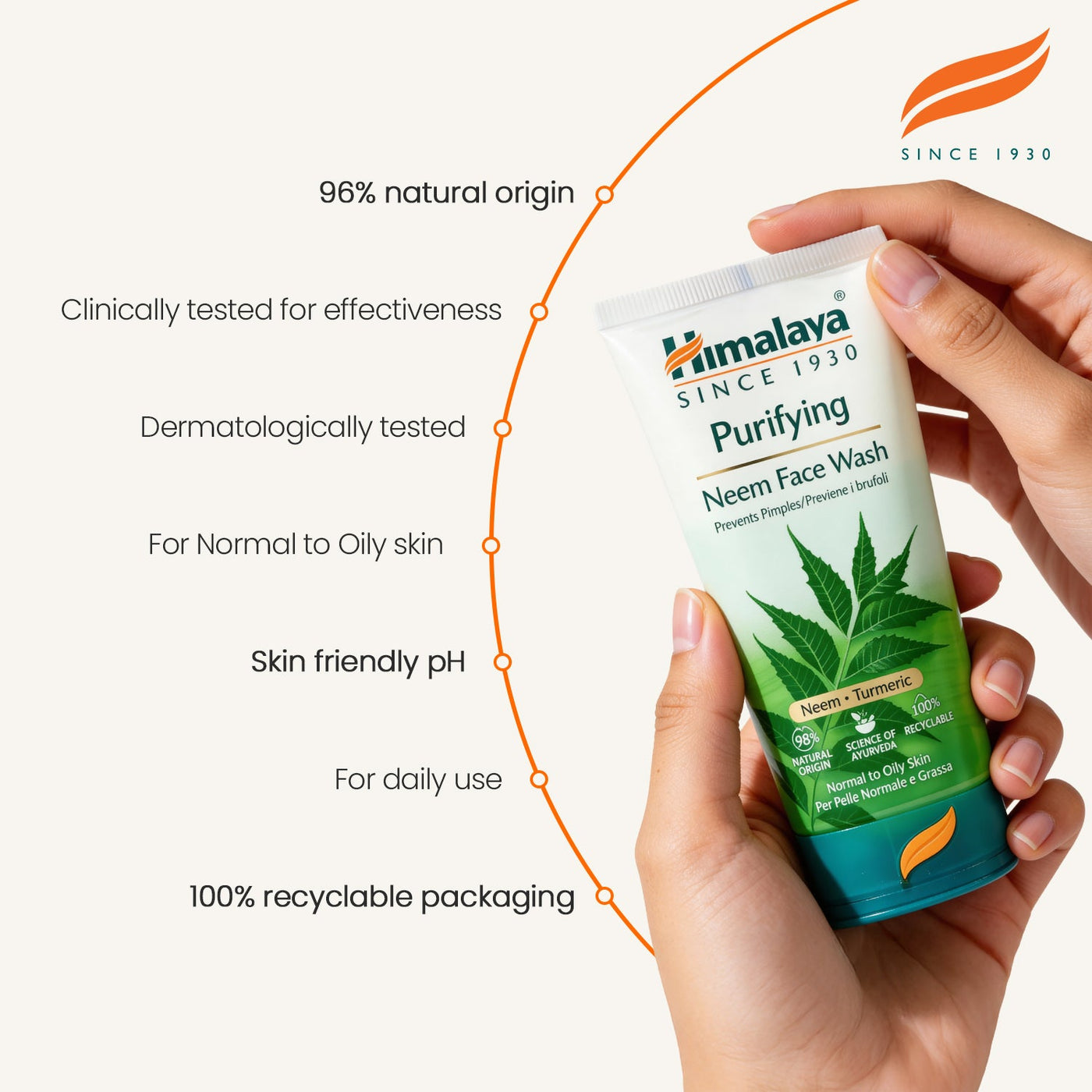 Himalaya Purifying Neem Face Wash - 150ml-3