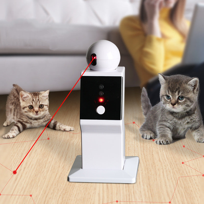 Compagnon robotisé pour chat avec jouets interactifs intelligents