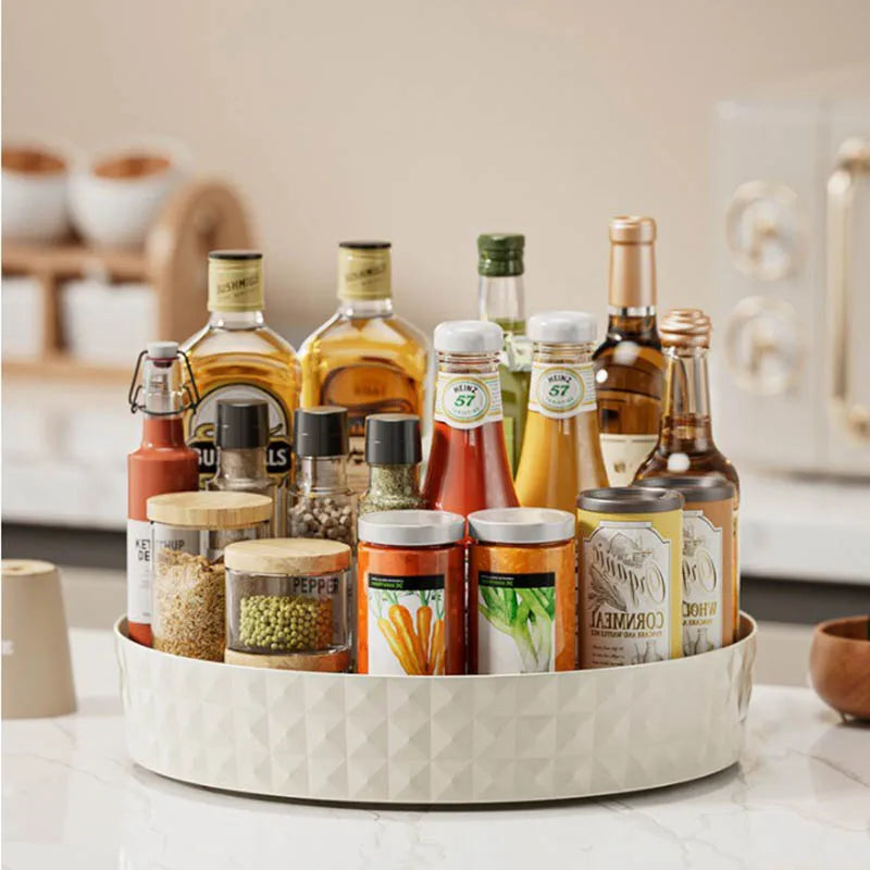 Support de rangement rotatif pour épices de cuisine