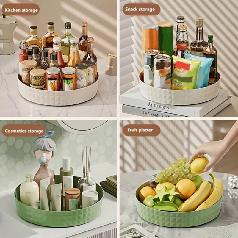 Support de rangement rotatif pour épices de cuisine