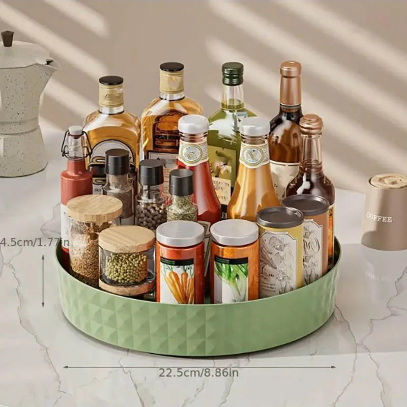 Support de rangement rotatif pour épices de cuisine