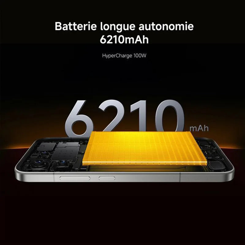 POCO F8 Pro 5G 12 512GB Version EEE, Snapdragon® 8 Elite, 120 Hz 6,59", appareil photo 50 Mpx, 6210 mAh, IP68, NFC