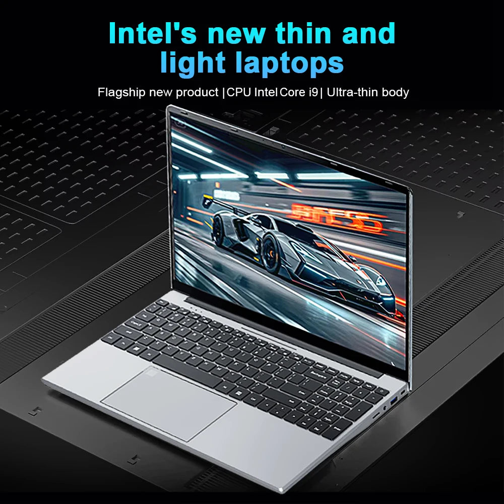 Laptop Portátil Intel Core I9 10980HK 16GB RAM 1TB 2TB SSD Windows 11 Computador para Jogos de 15,6 polegadas Desbloqueio por Impressão Digital PC Laptops 4K