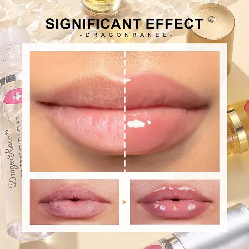 Huile Repulpante Instantanée pour les Lèvres Volumateur de Lèvres Brillant à Lèvres Sérum Repulpant Hydratant Anti-Rides Rouge à Lèvres Soin des Lèvres Maquillage Sexy