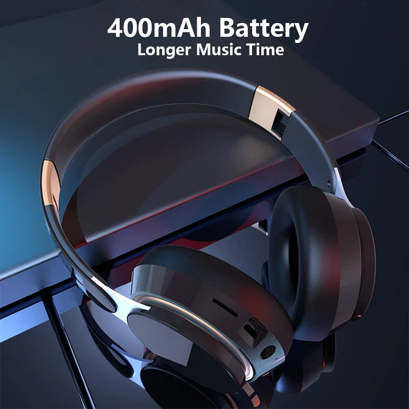 Écouteurs Bluetooth sans fil noirs