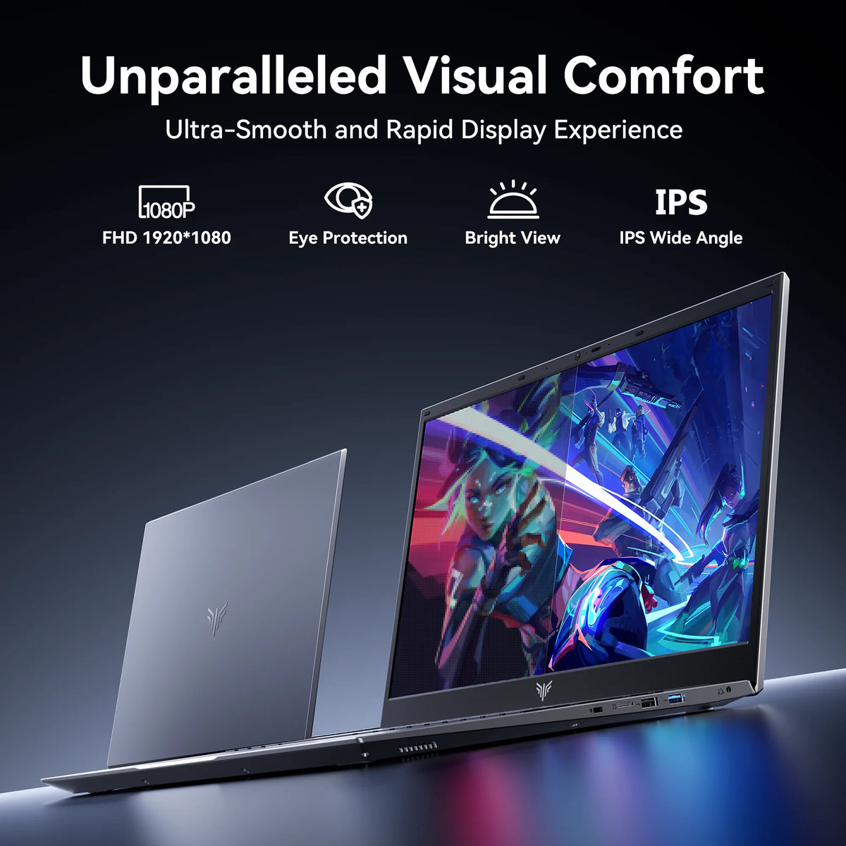 ACEMAGIC AX18PRO Laptop de 18.5'' com Windows 11 PRO, Bateria de 7000 mAh, Processador AMD Ryzen 3 4300U, 16GB de RAM LPDDR4, 512GB SSD, Wifi5
