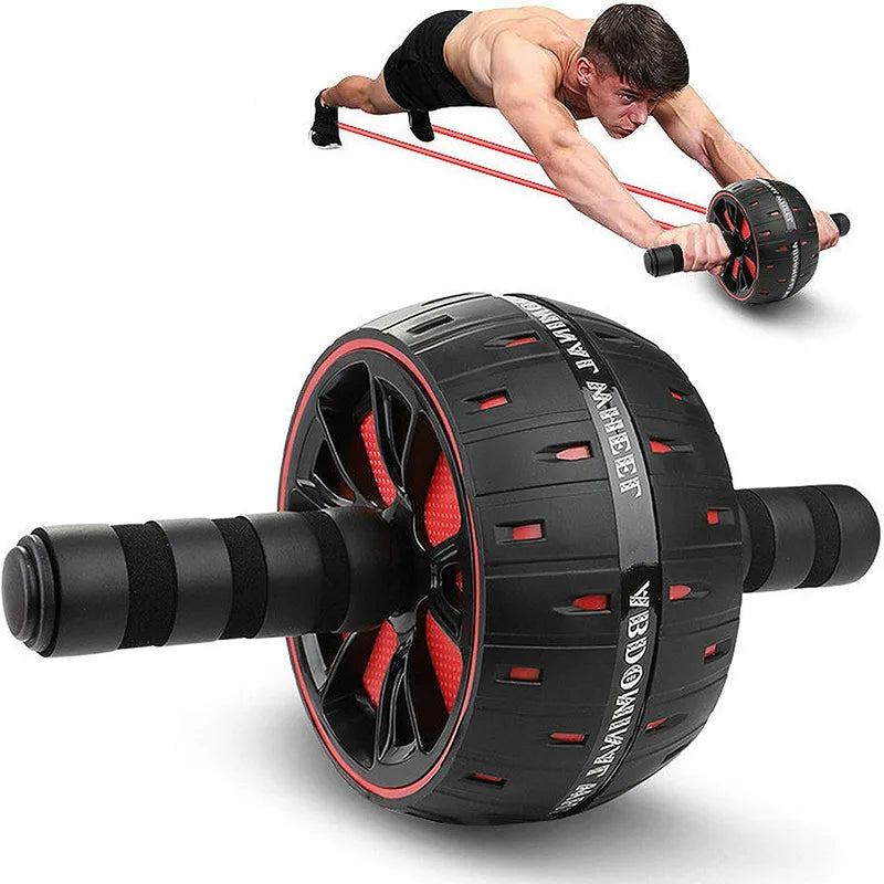 Roulette Ultimate Abdominale pour la Musculation à Domicile Appareil d'Entraînement des Muscles Abdominaux
