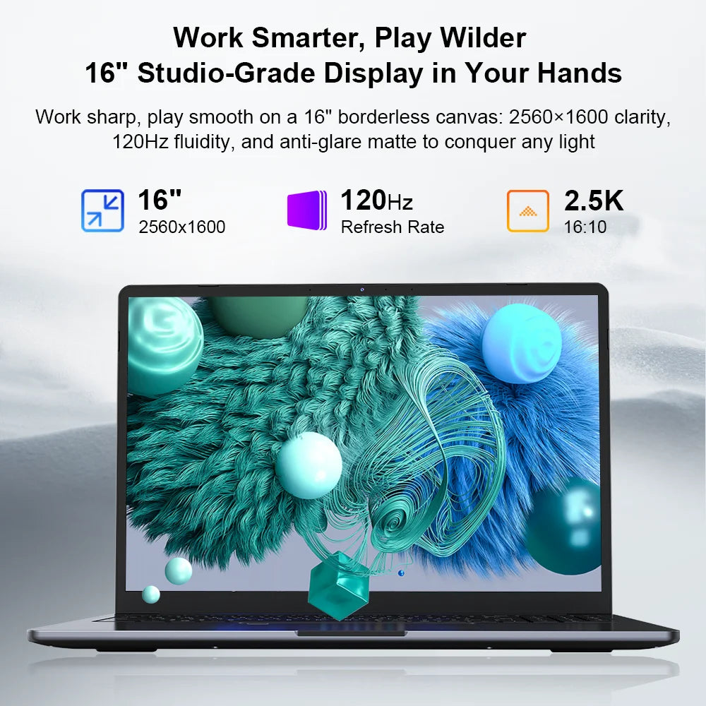 Ninkear A15 Plus Ordinateur Portable AMD Ryzen 7 5825U 16 Go RAM 1 To SSD Écran IPS FHD 15,6 Pouces Windows 11 WiFi 6 Lecteur d'empreintes digitales Clavier Rétroéclairé Ordinateur Portable Métallique Ultra Fin