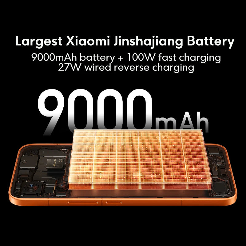 XIAOMI Redmi Turbo 5 Max Versão CN Tela de 6.83" 1.5K 3500nits Dimensity 9500s 9000mAh Carregamento de 100W Smartphone 50MP IP69K