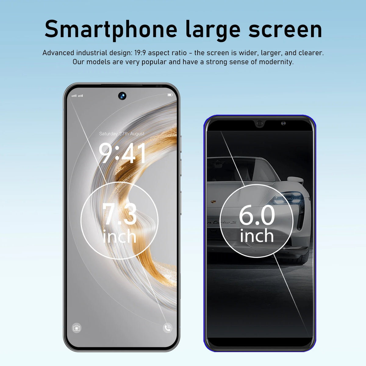 2025 NOVO I17 Pro Max 5G 16GB 1TB original inteligente 5G dual chip dual standby sistema Android 15 versão global bateria de 7800mAh
