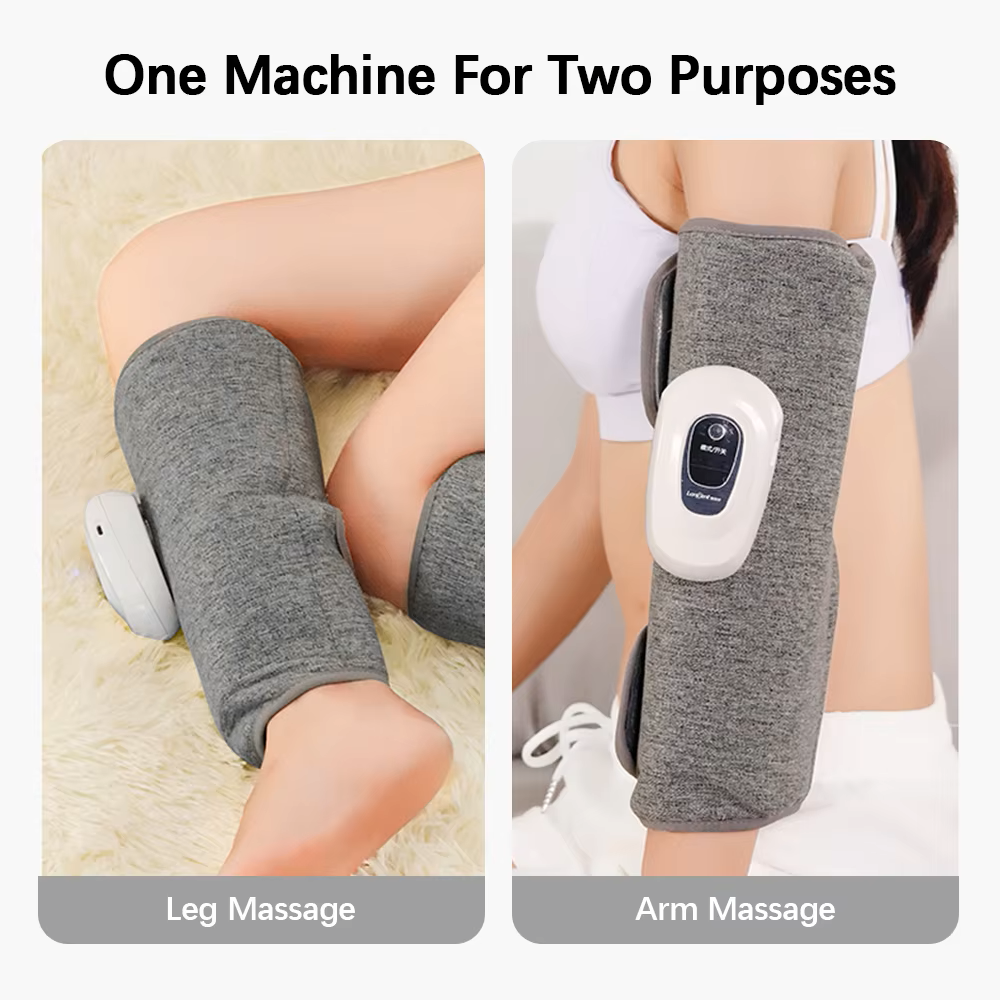 1 masseur de jambes avec compression d'air et chaleur