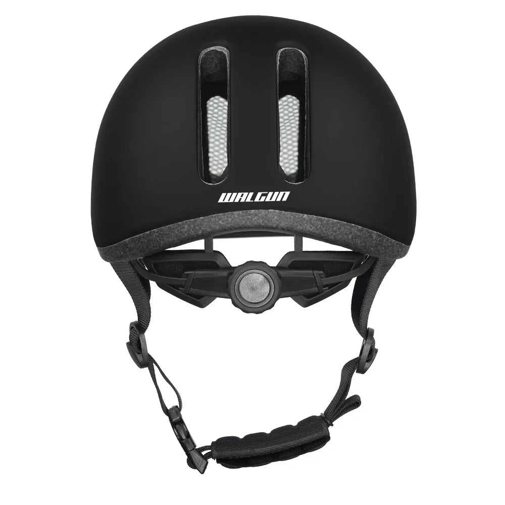 Casque de vélo urbain style vintage casque de sécurité noir