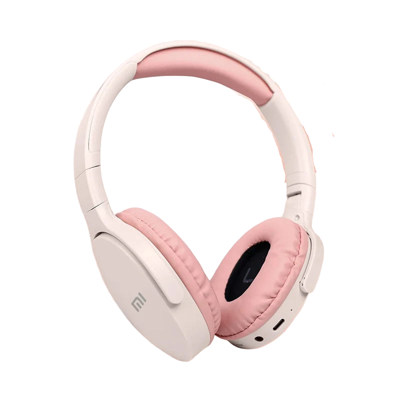 Écouteurs Bluetooth sans fil roses