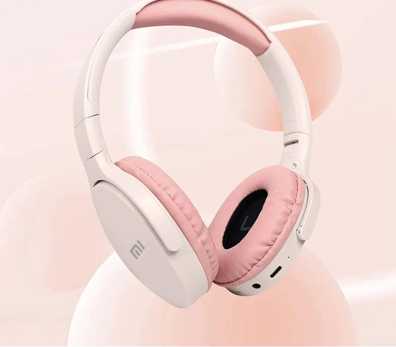 Écouteurs Bluetooth sans fil roses
