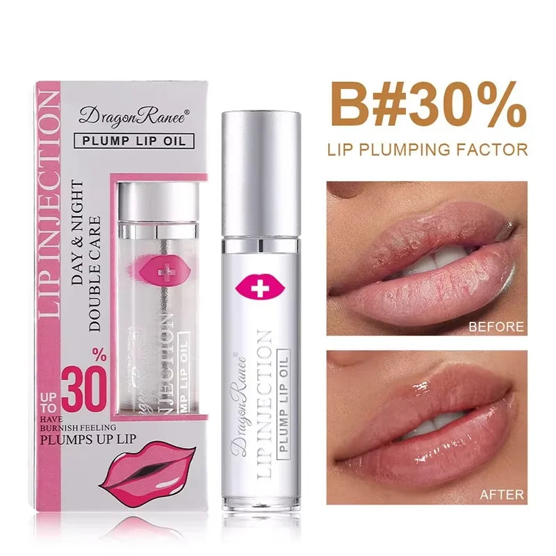 Huile Repulpante Instantanée pour les Lèvres Volumateur de Lèvres Brillant à Lèvres Sérum Repulpant Hydratant Anti-Rides Rouge à Lèvres Soin des Lèvres Maquillage Sexy