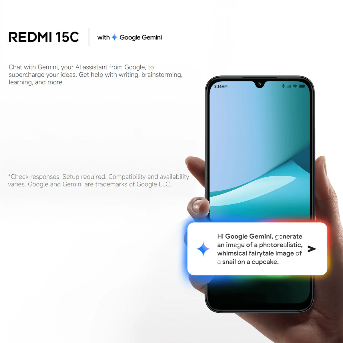 Xiaomi Redmi 15C 4G, Versão Global 4+256GB, Tela de 6.9” 120Hz, Processador MediaTek Helio G81-Ultra, 50MP, 6000mAh, 33W, Impressão digital lateral, NFC