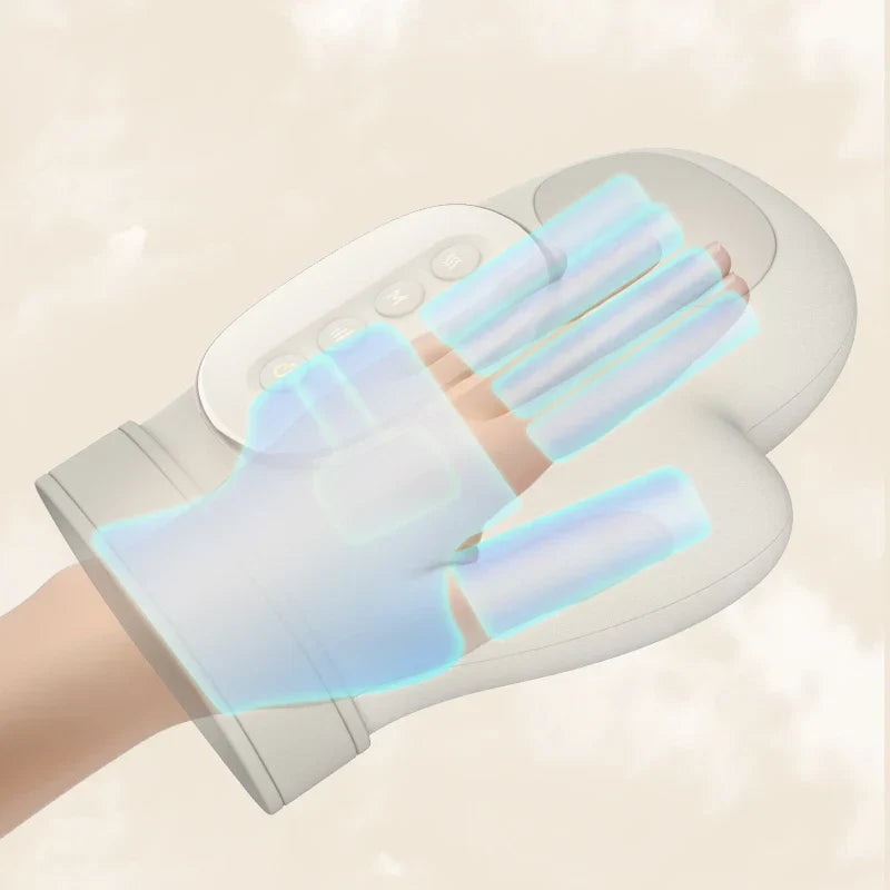 Electric Hand Vibration Device with Airbag Compression Grey