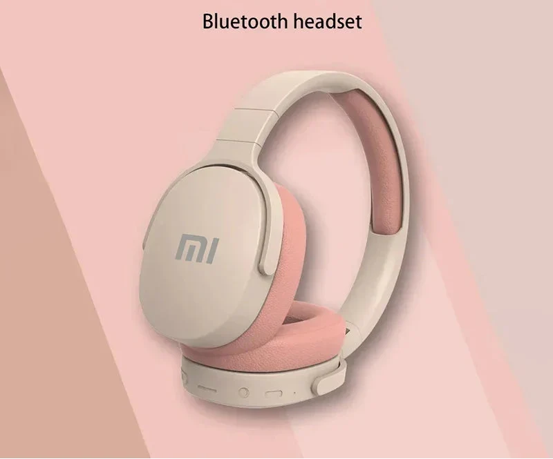 Écouteurs Bluetooth sans fil roses