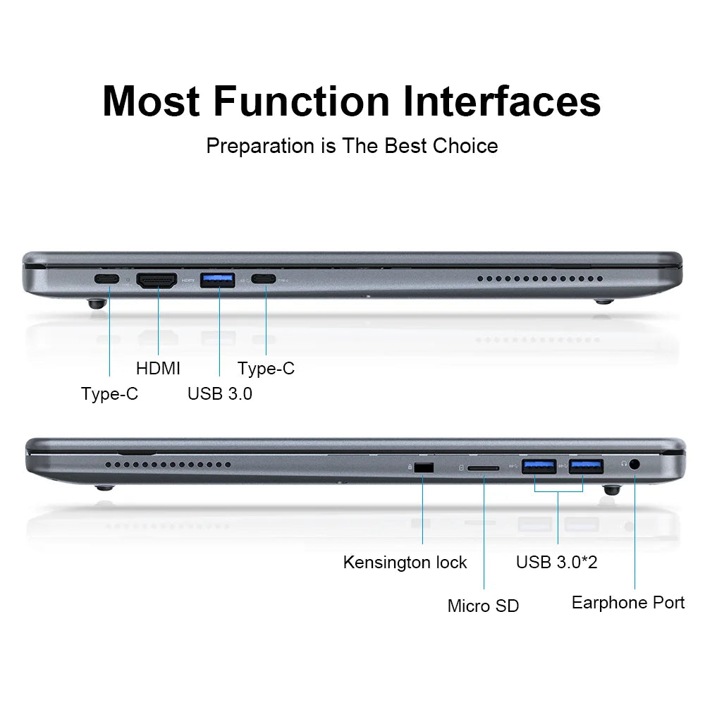 Ninkear A15 Plus Ordinateur Portable AMD Ryzen 7 5825U 16 Go RAM 1 To SSD Écran IPS FHD 15,6 Pouces Windows 11 WiFi 6 Lecteur d'empreintes digitales Clavier Rétroéclairé Ordinateur Portable Métallique Ultra Fin