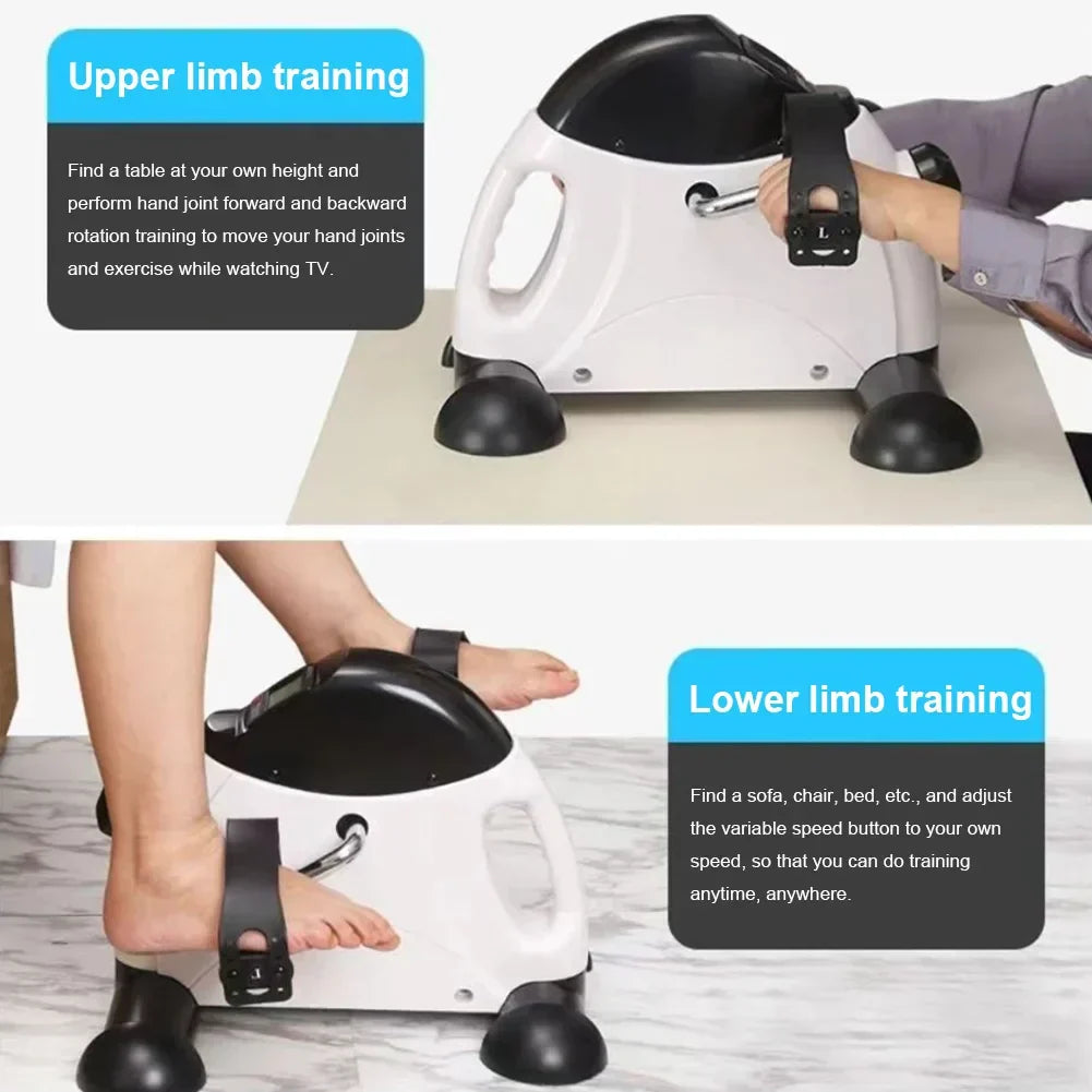 Mini Vélo d'Appartement - Appareil d'Entraînement des Bras et des Jambes en Intérieur