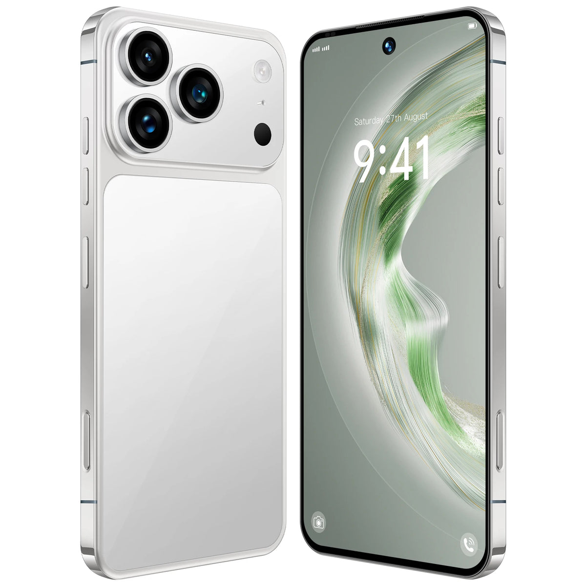 2025 NOVO I17 Pro Max 5G 16GB 1TB original inteligente 5G dual chip dual standby sistema Android 15 versão global bateria de 7800mAh