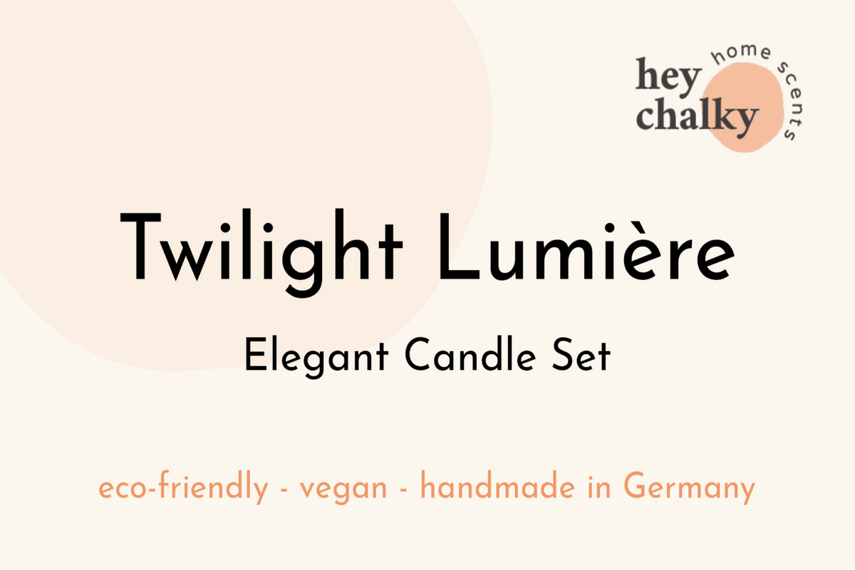Twilight Lumiere - Coffret Bougies Élégantes