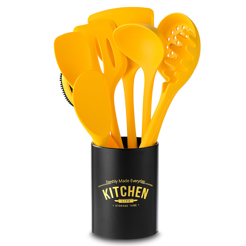 Silicone and Nylon Nonstick Kitchen Utensil Set