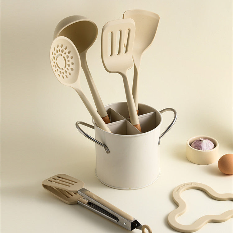 Lot d'ustensiles de cuisine Spatule Cuillère Passoire