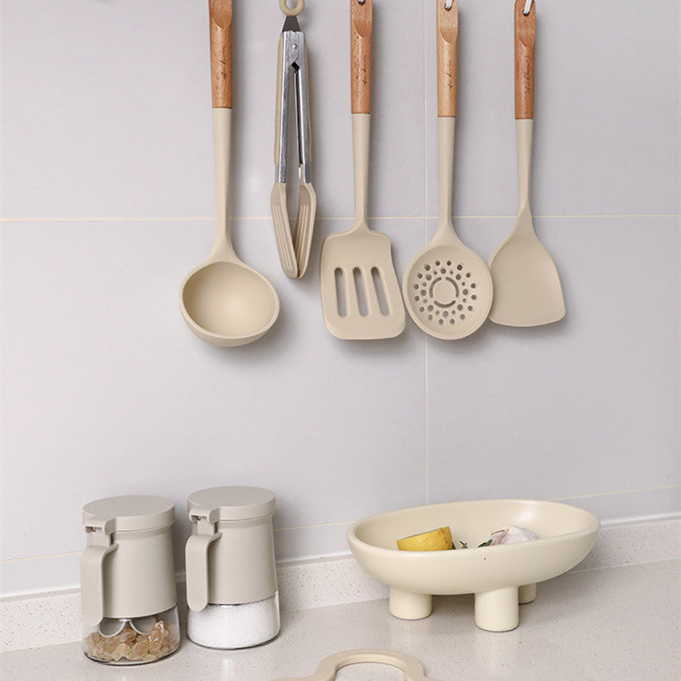 Lot d'ustensiles de cuisine Spatule Cuillère Passoire