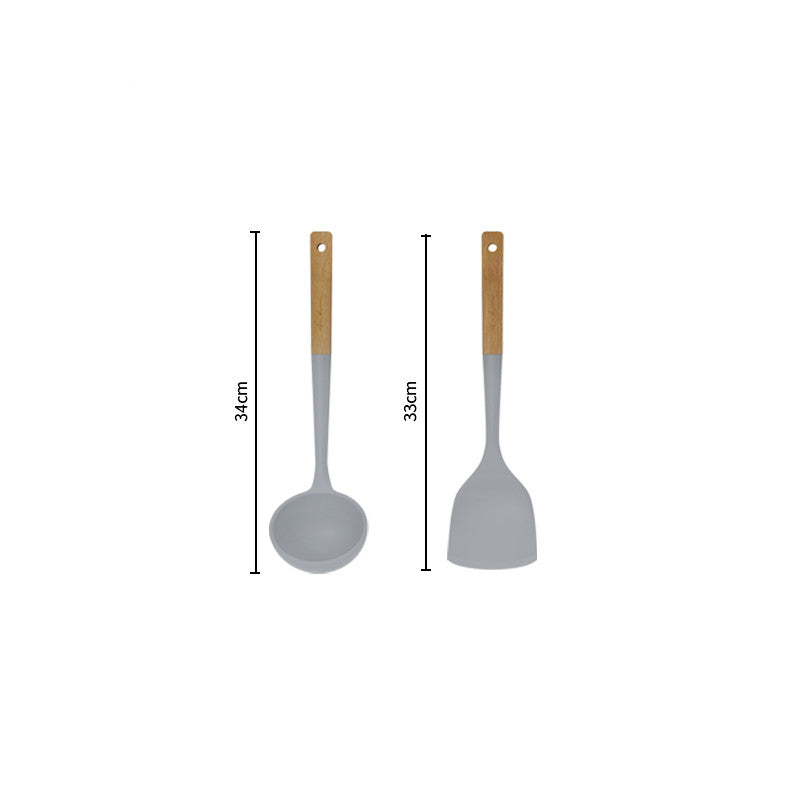 Lot d'ustensiles de cuisine Spatule Cuillère Passoire