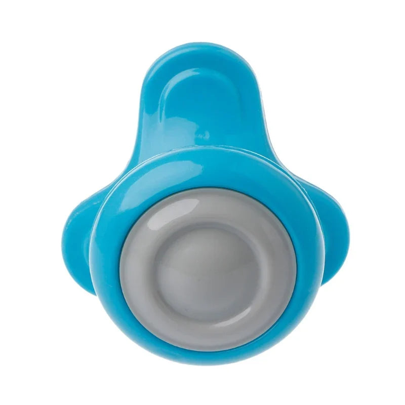 Mini Masseur électrique vibrant USB Masseur triangulaire portable bleu